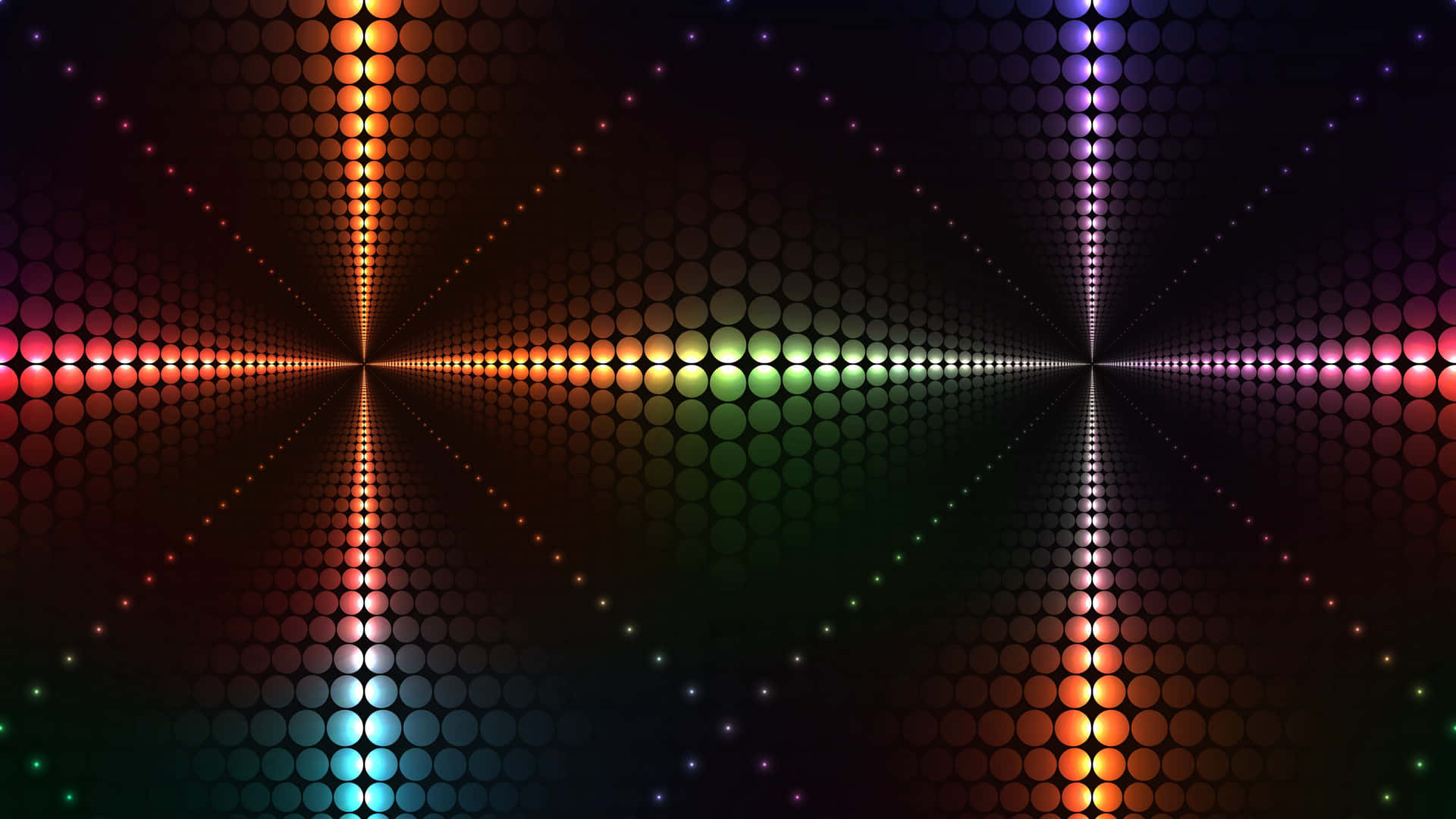 Abstract Neon Light Spectrum Background