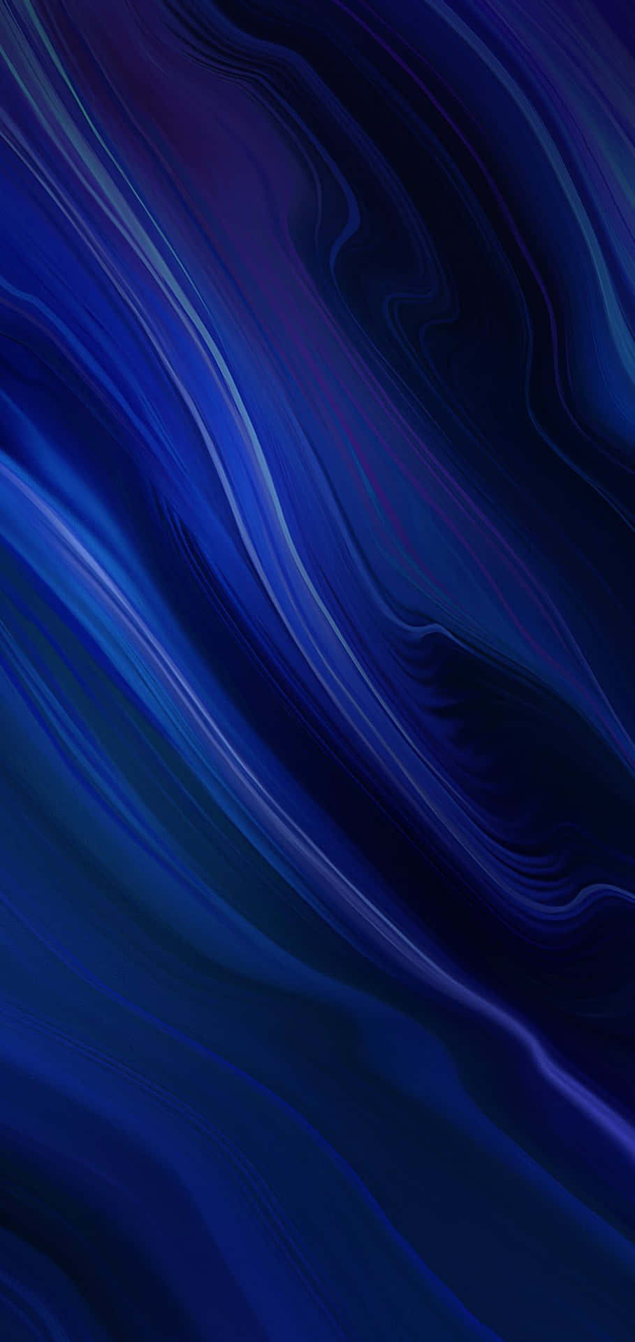 Abstract Pacific Blue Waves Art Background