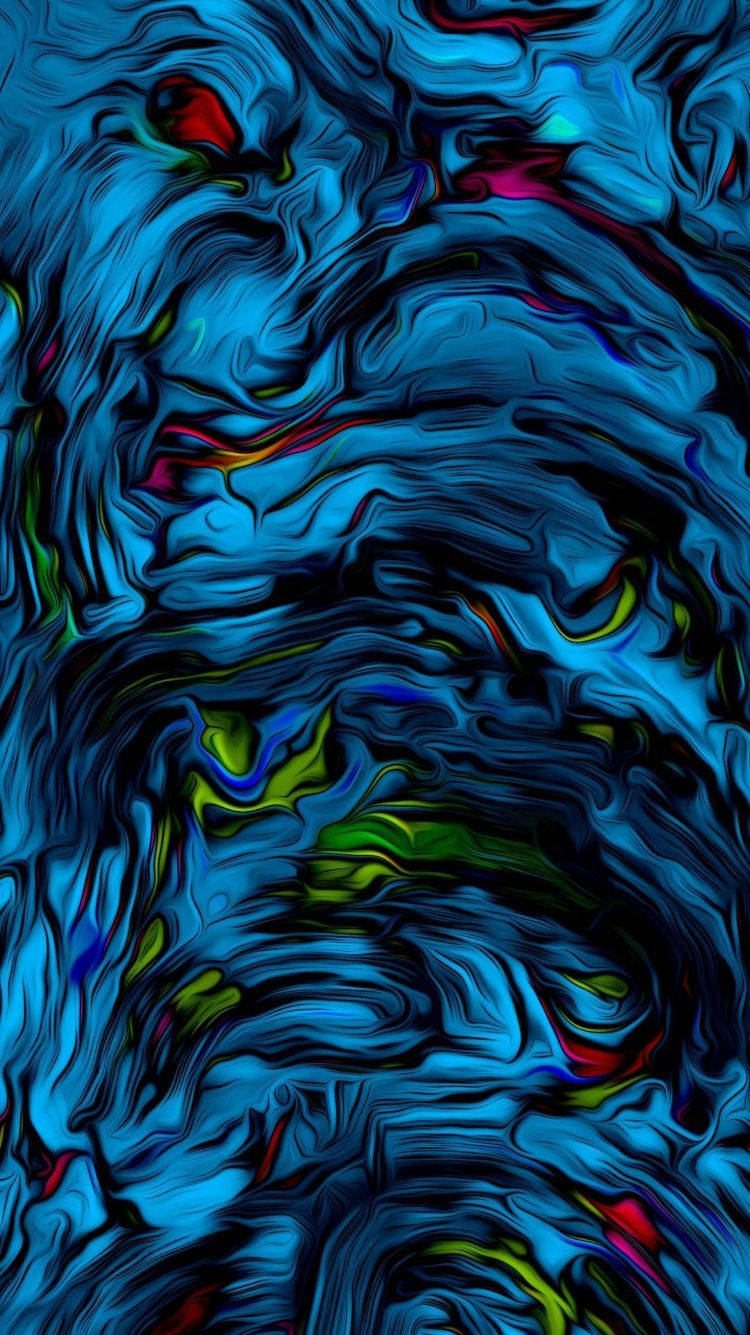 Abstract Painting Iphone 6s Live Background Background