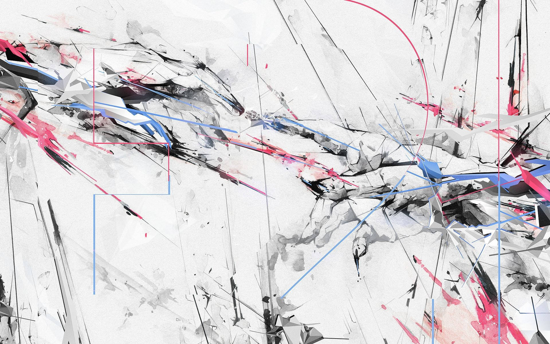 Abstract Painting White Hd Background