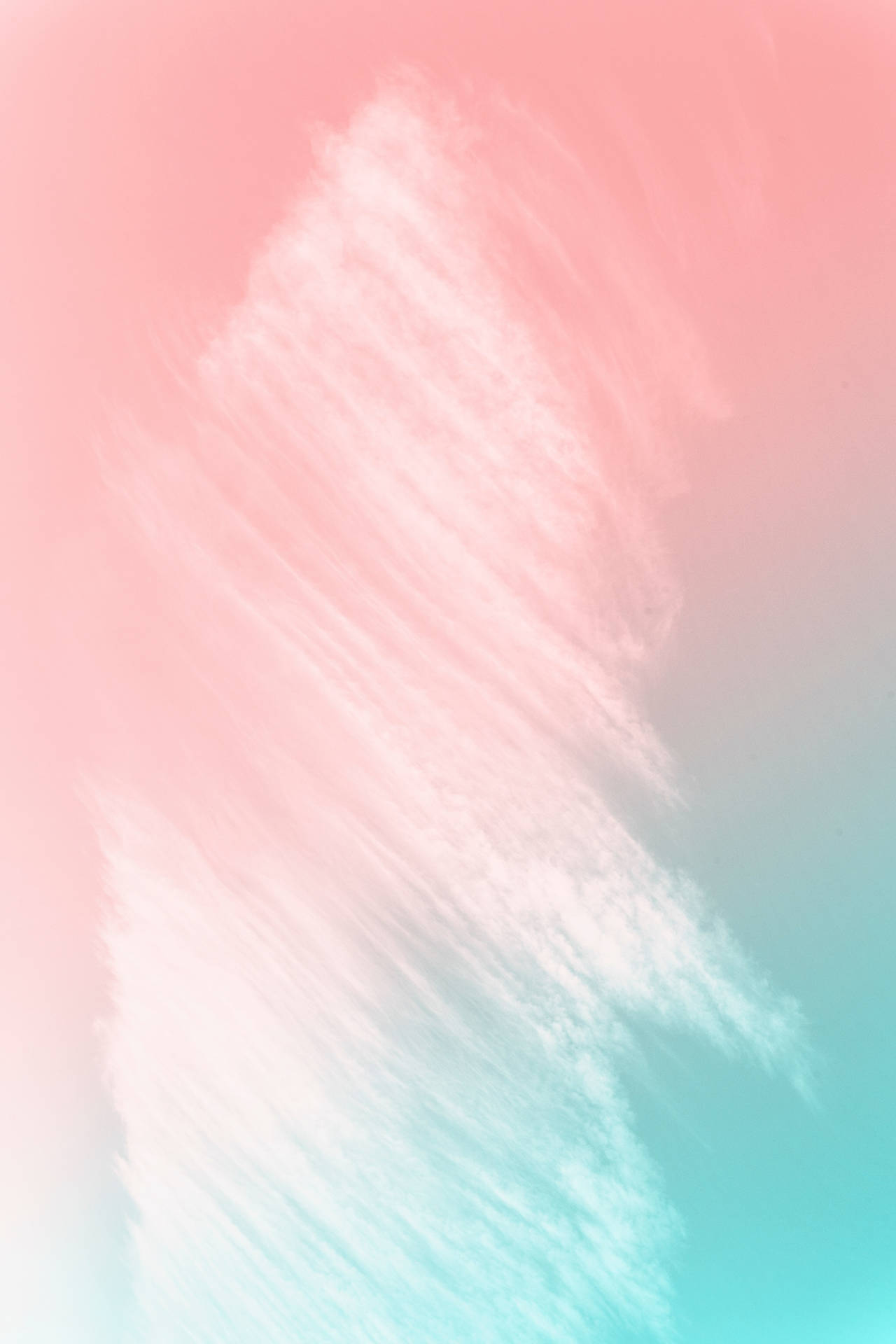 Abstract Pastel Blue Sail Painting Background