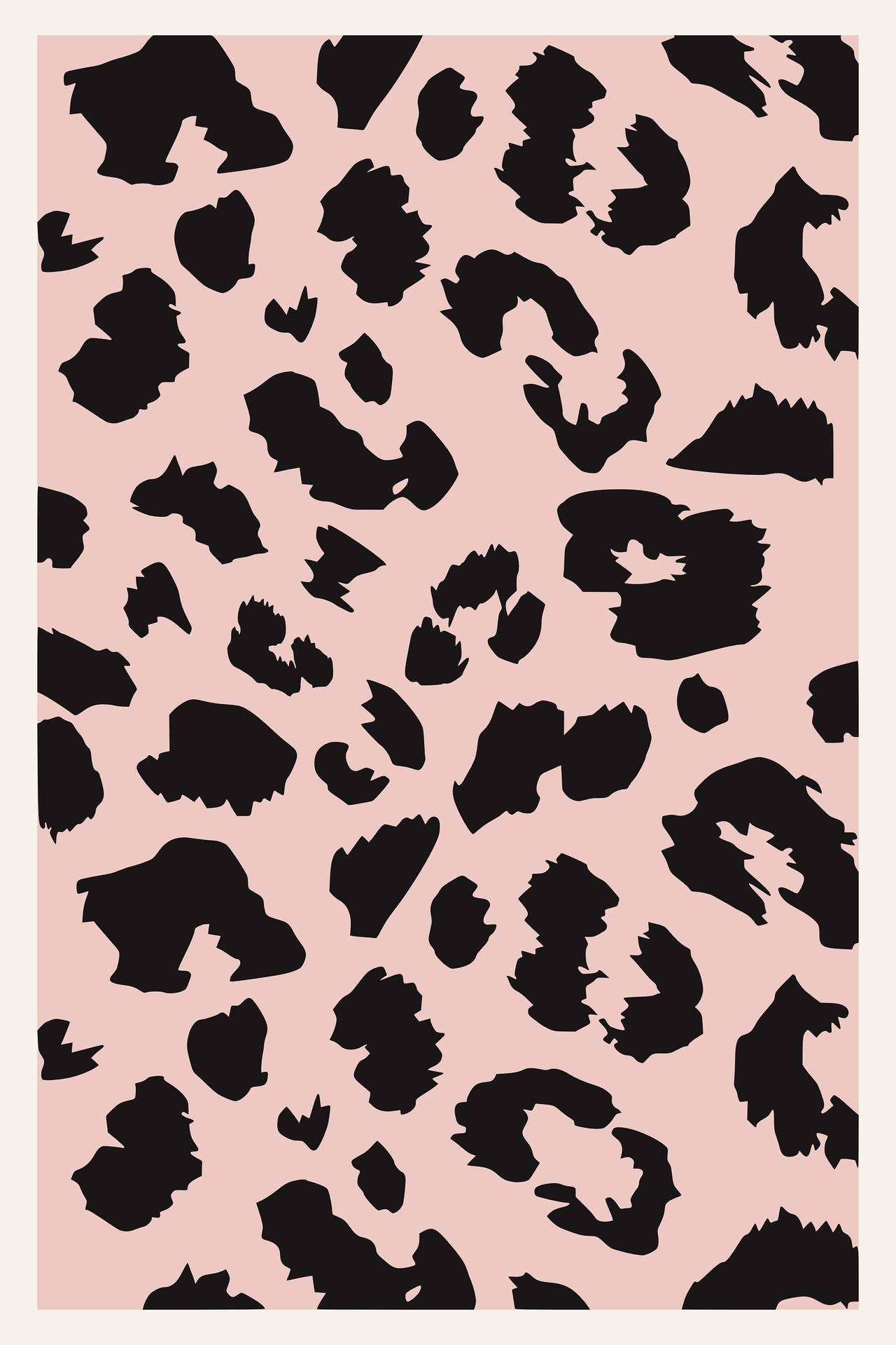 Abstract Pattern Leopard Print