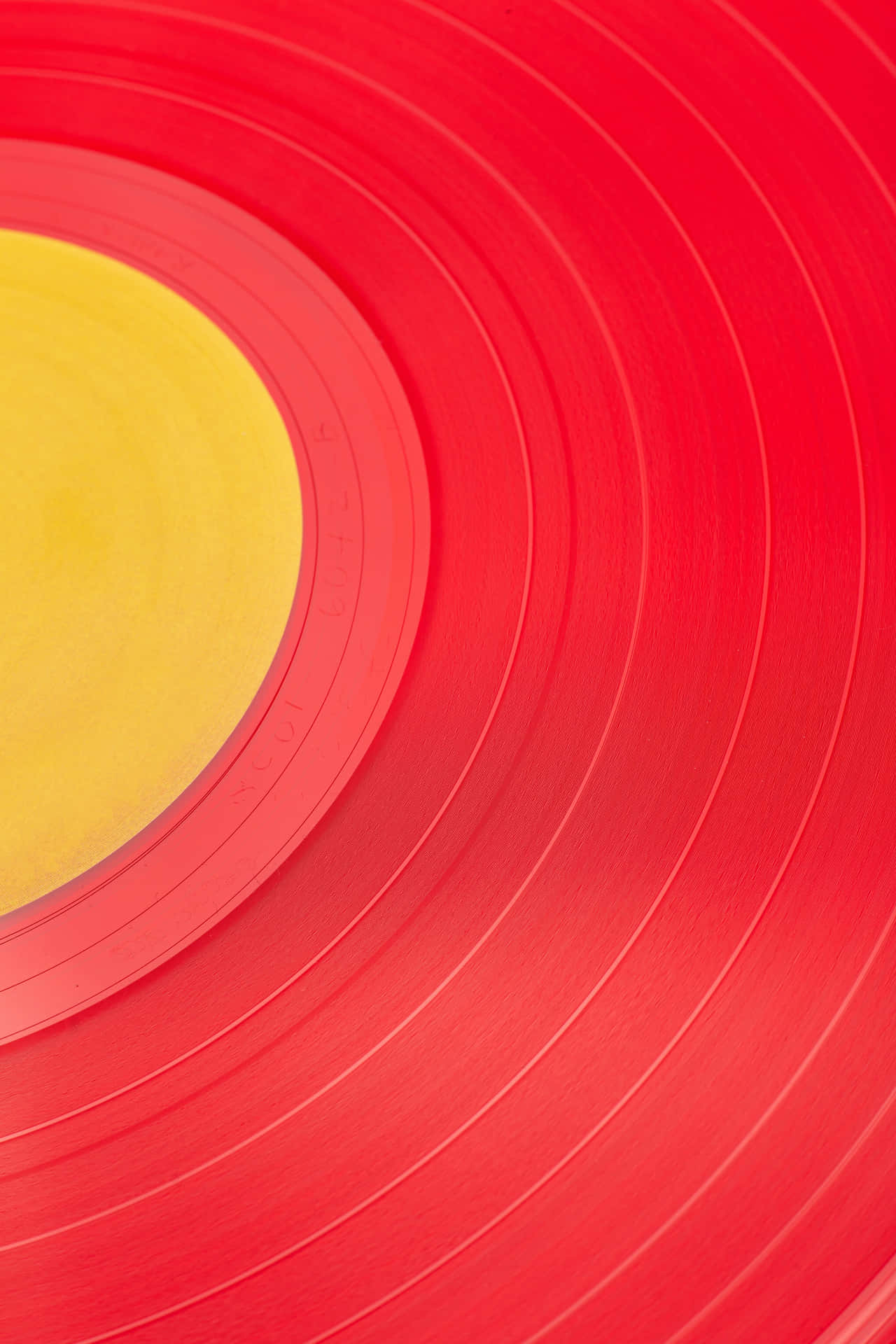 Abstract Pattern Of Red And Orange Colors In Bleached Wood Background