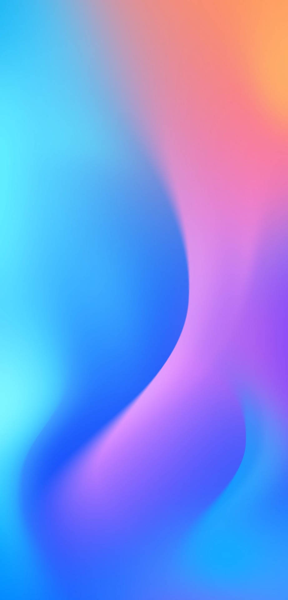 Abstract Pink And Blue Swish