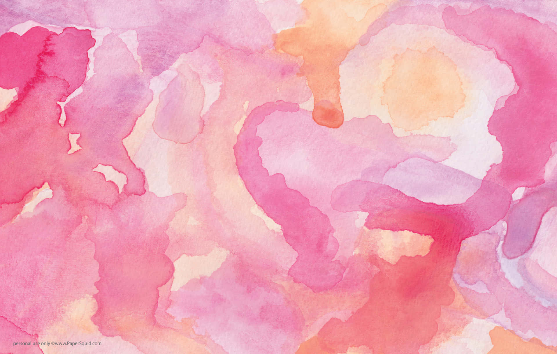 Abstract Pink Watercolor Painting. Background