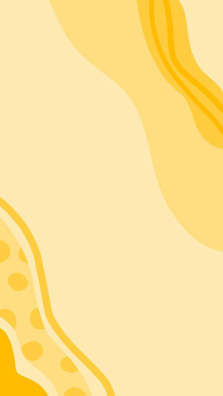 Abstract Plain Yellow Phone Background