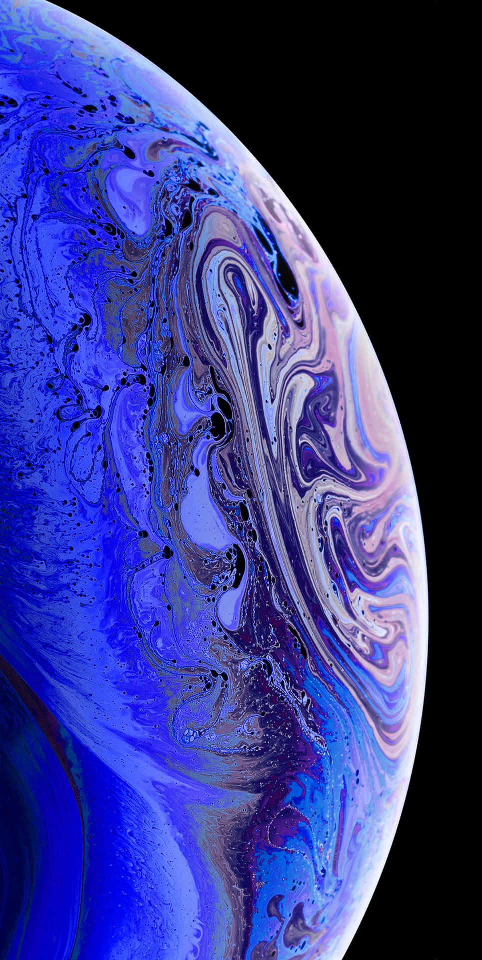 Abstract Planet Artwork Background