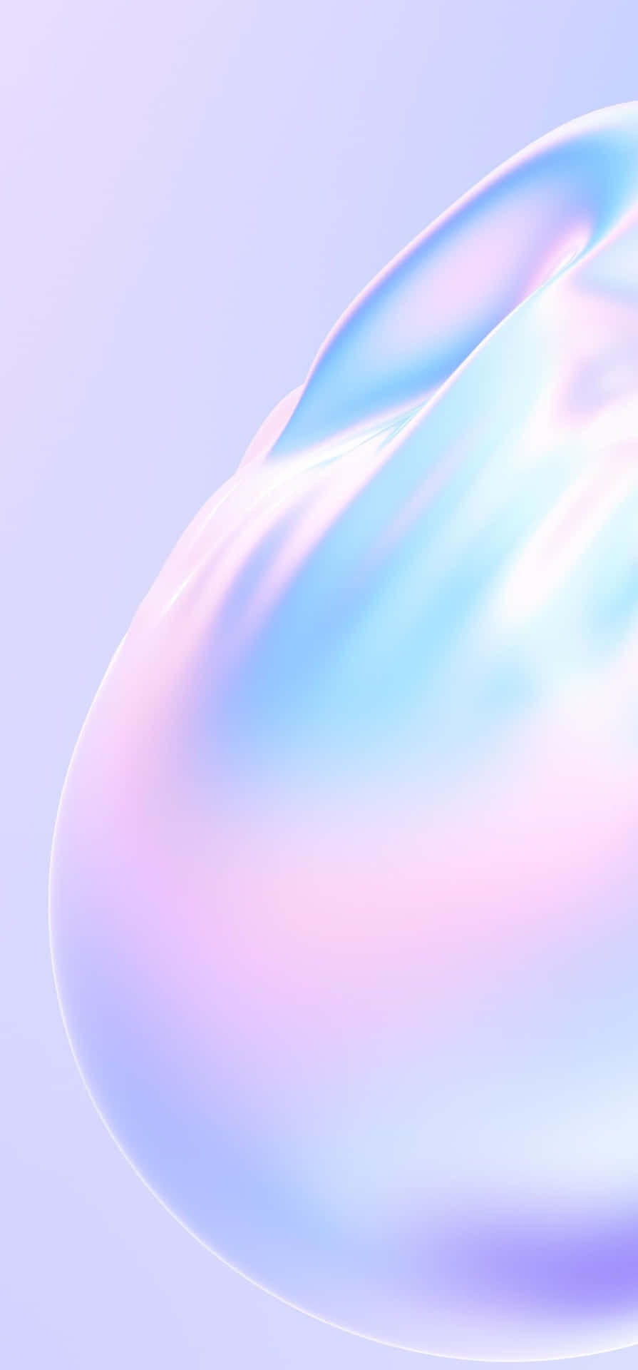 Abstract Purple Bubble Background