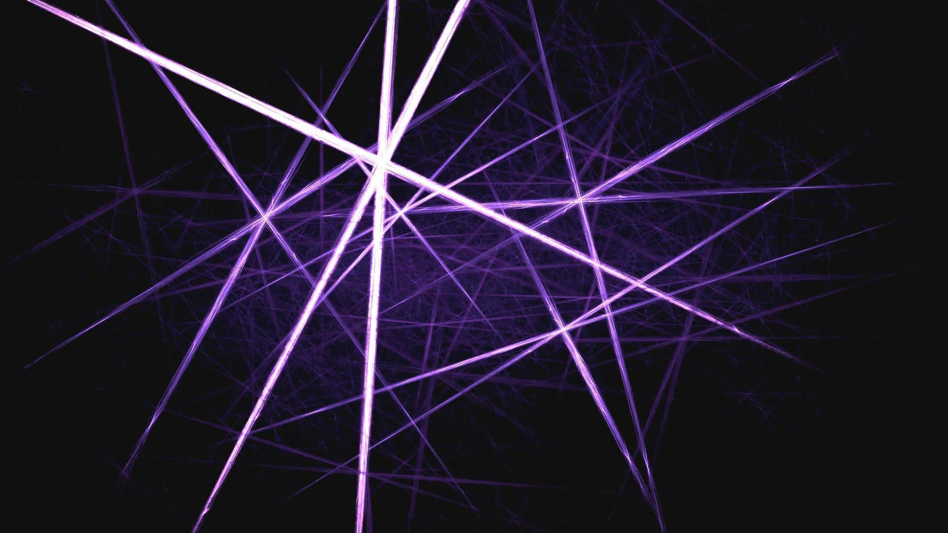 Abstract Purple Laser Light Display Background