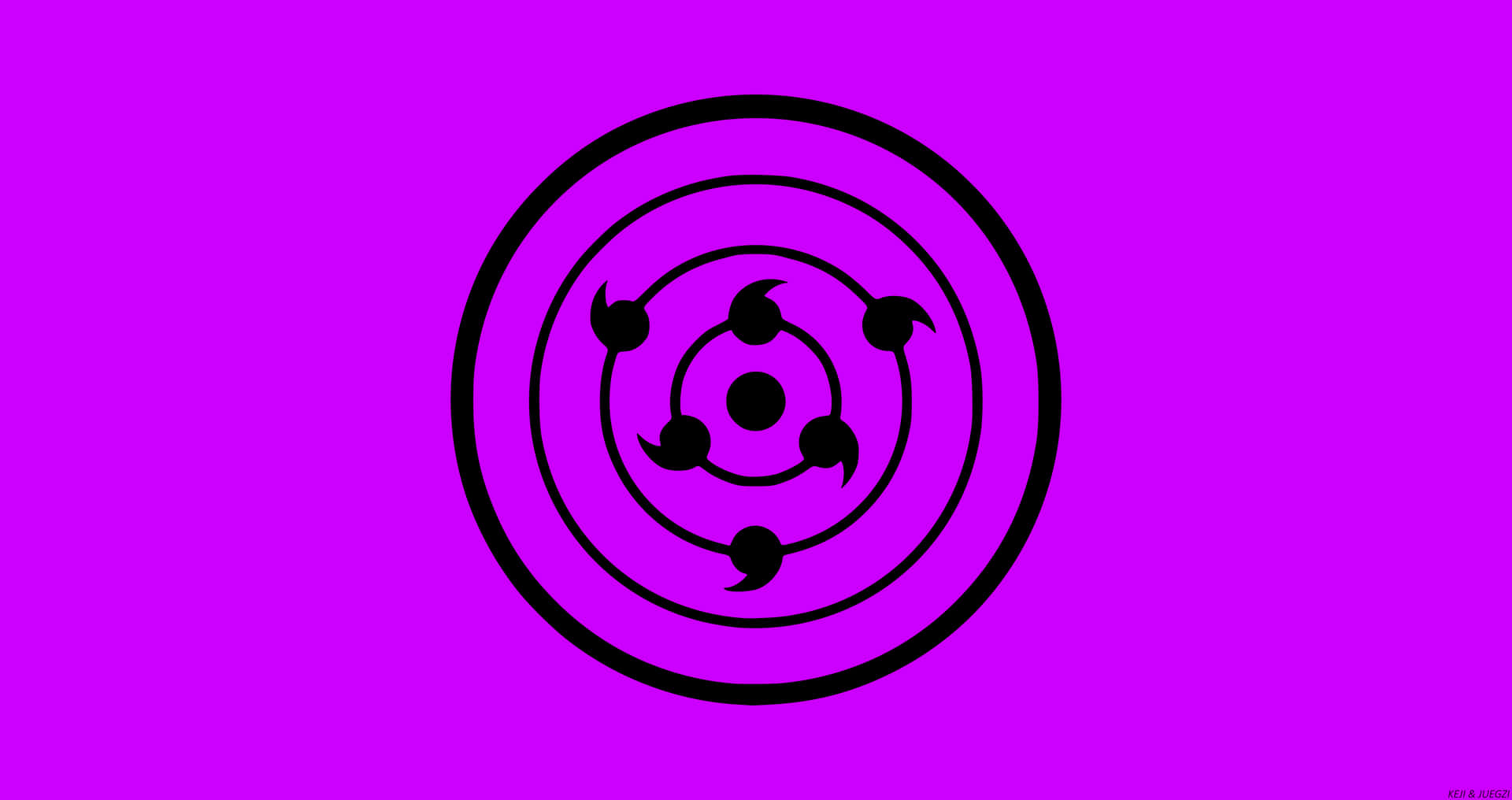 Abstract Purple Minimalist Art