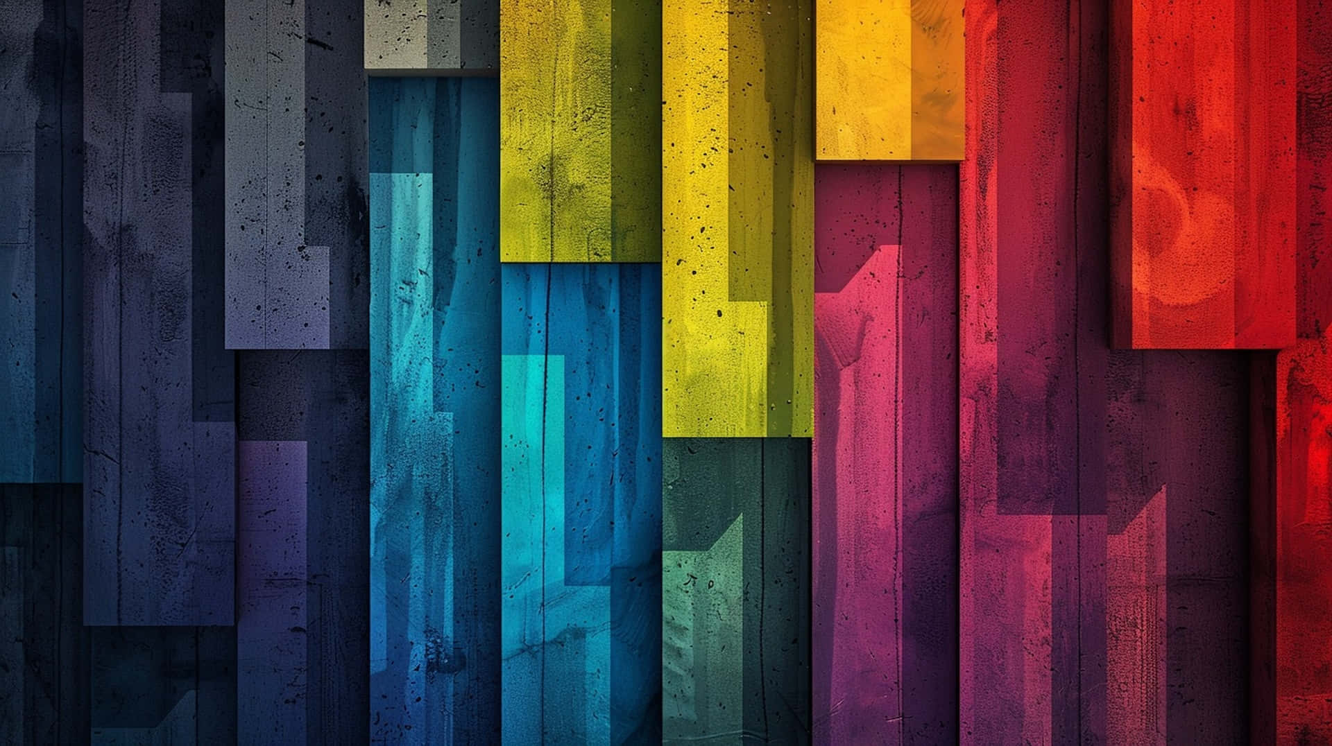 Abstract Rainbow Texture Background