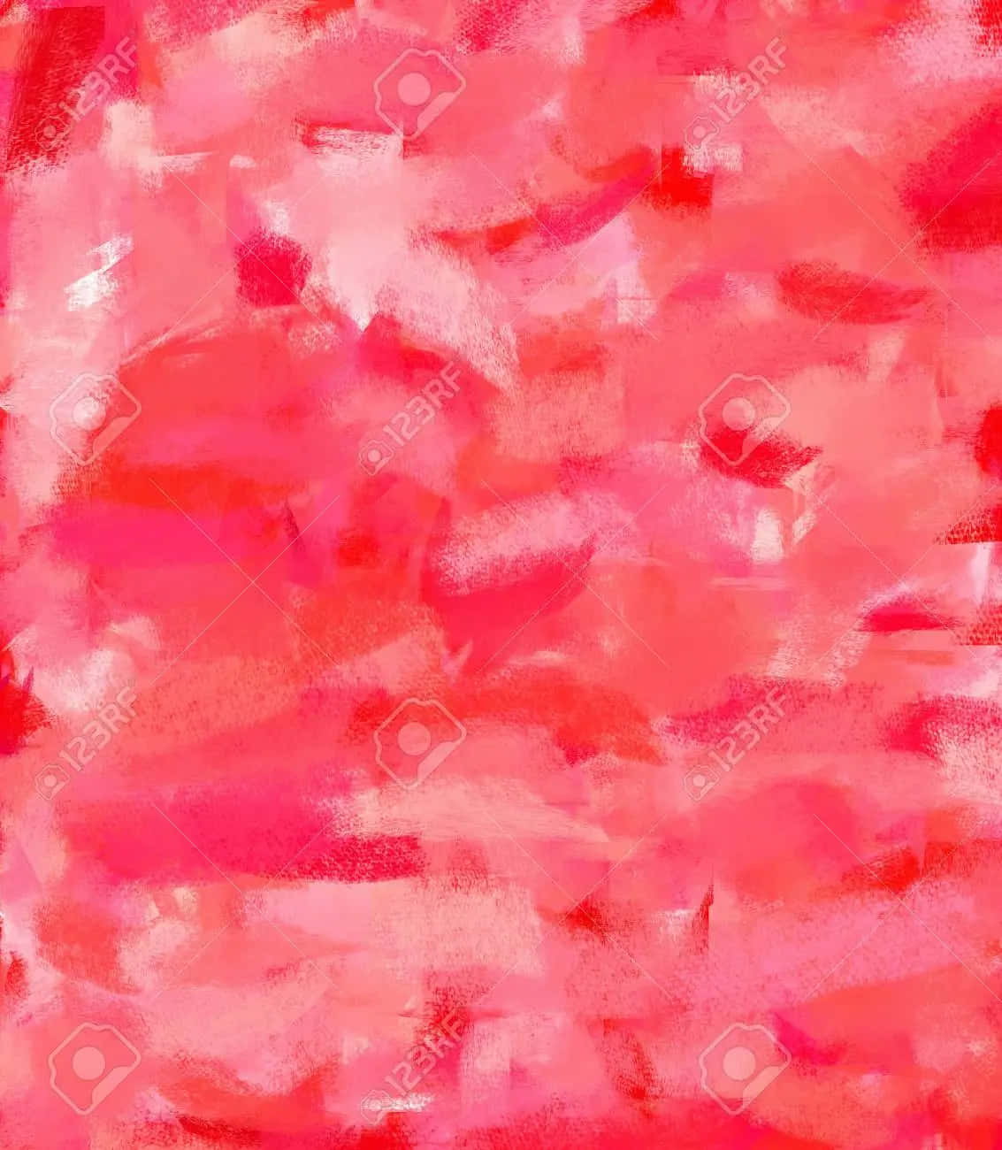 Abstract Red And Pink Paint Brush Strokes Background Stock Photo Background