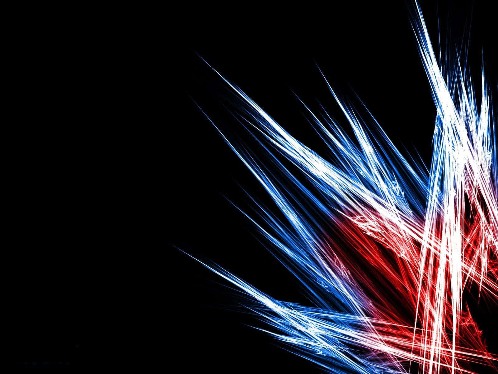 Abstract Red White Blue Light Streaks Background
