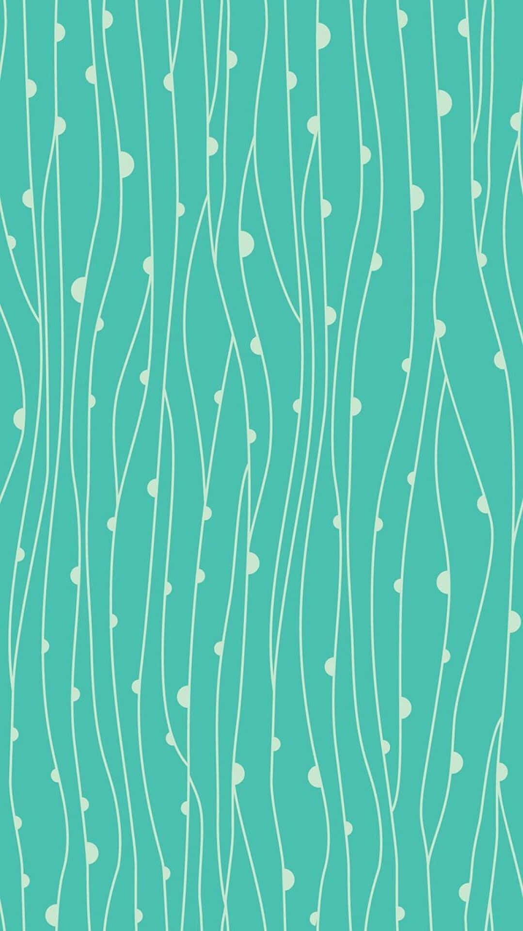 Abstract Seamless Cute Iphone Teal Pattern Background