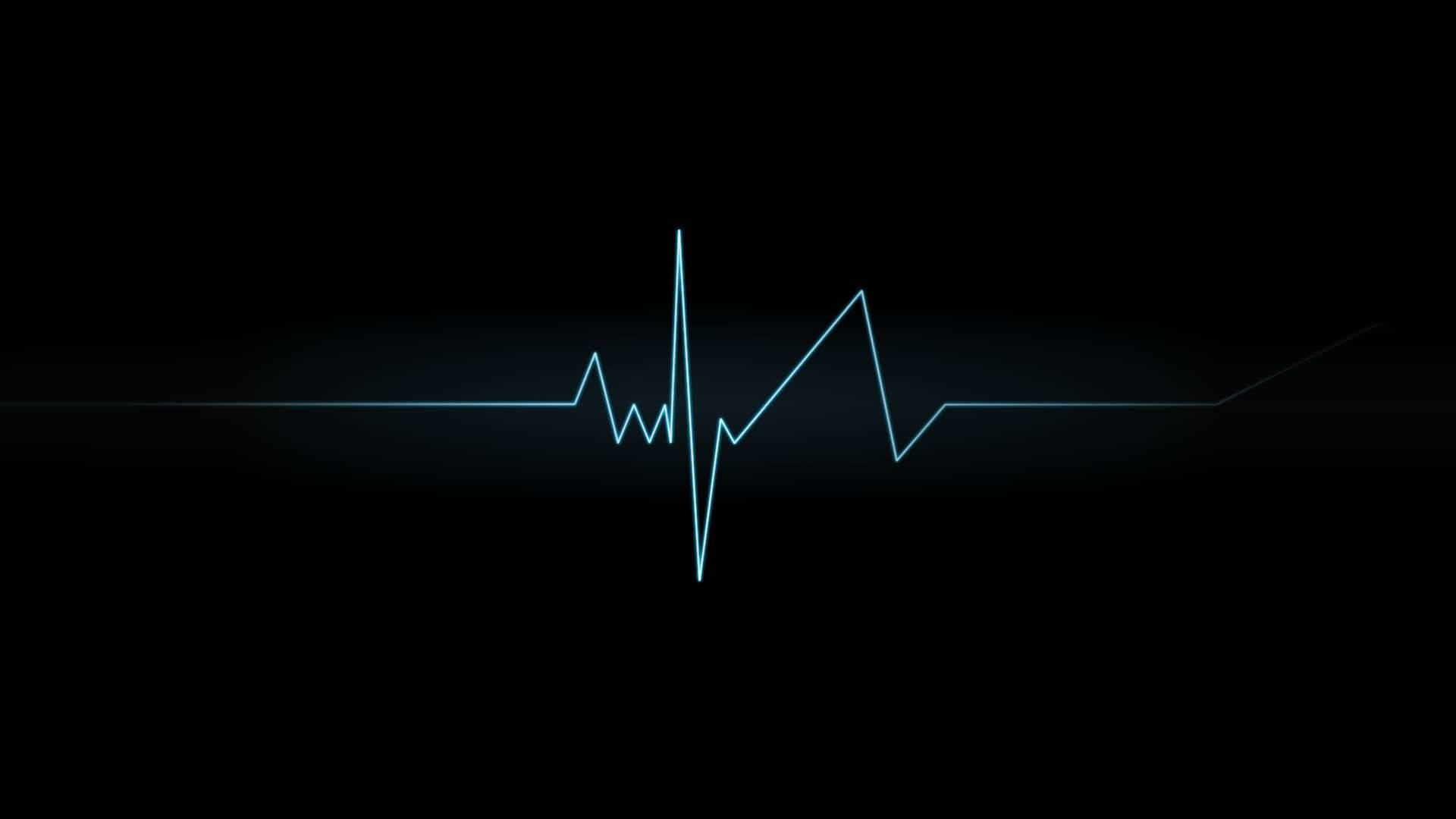 Abstract Seamless Heartbeat Background