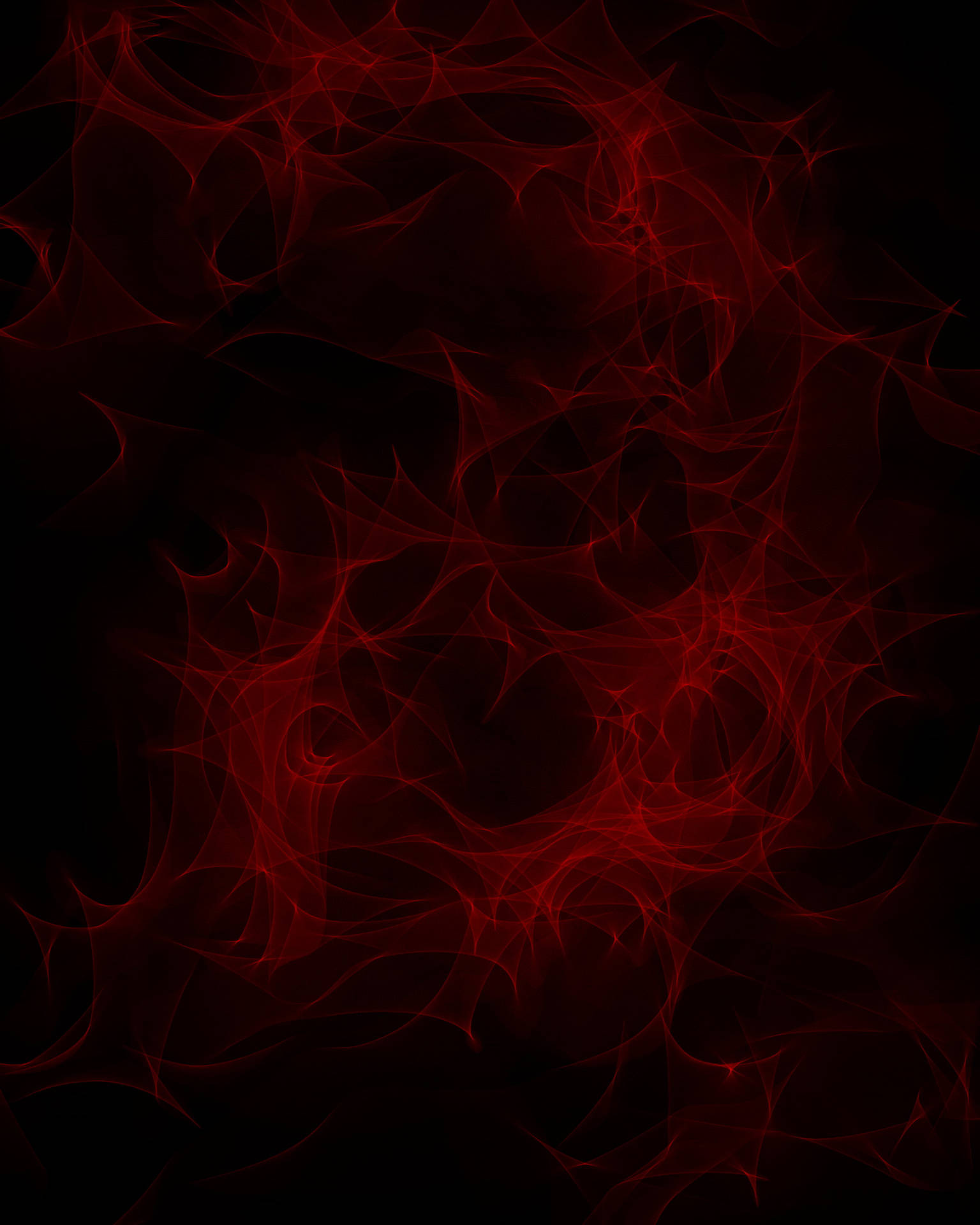 Abstract Smoke Red And Black Pattern