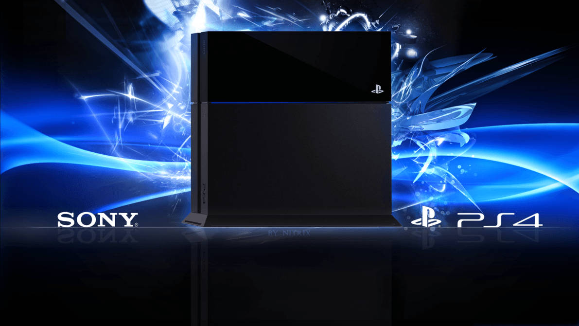 Abstract Sony Ps4 Console