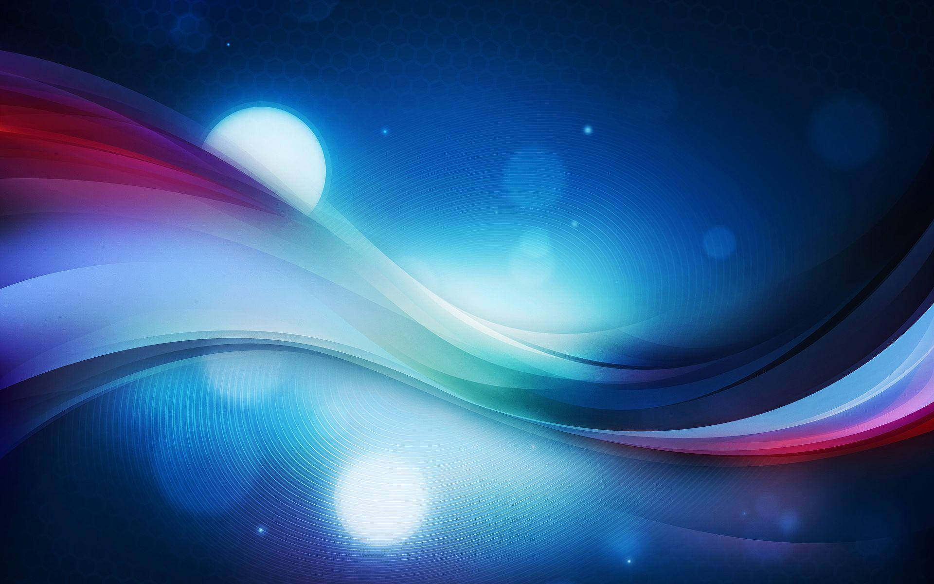Abstract Spectrum Curve Graphic Background