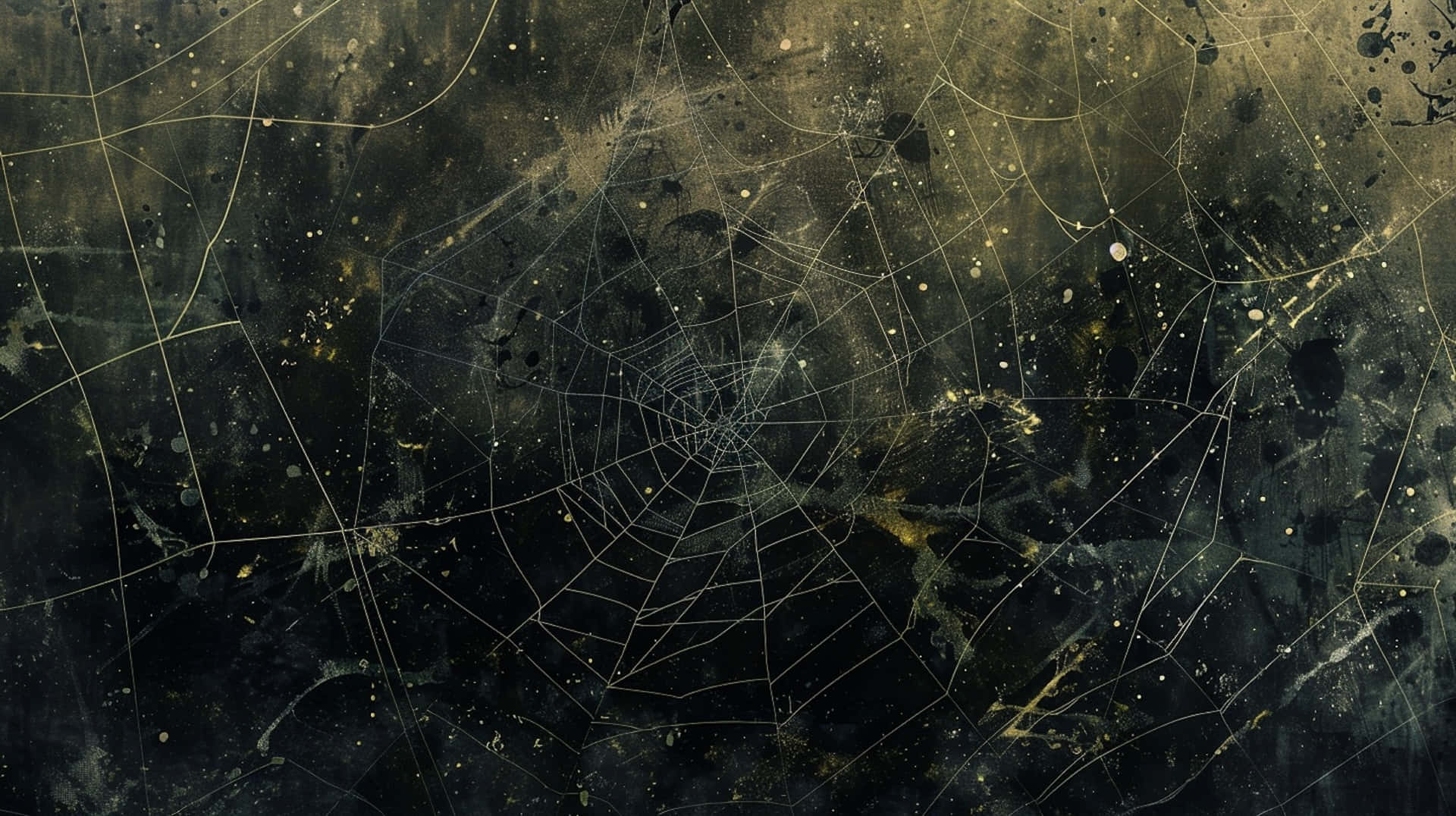 Abstract Spider Web Artwork Background