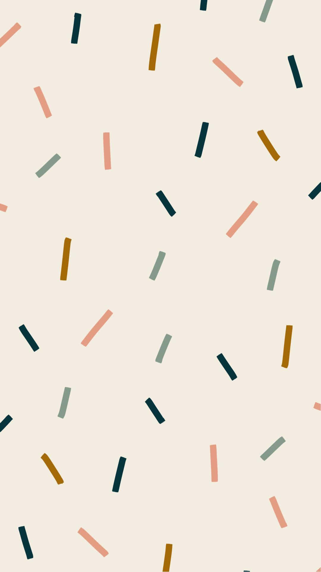 Abstract Sprinkles Pattern Background