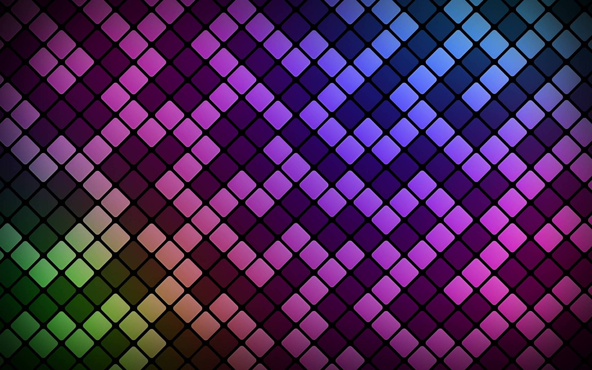 Abstract Squares Cool Pattern