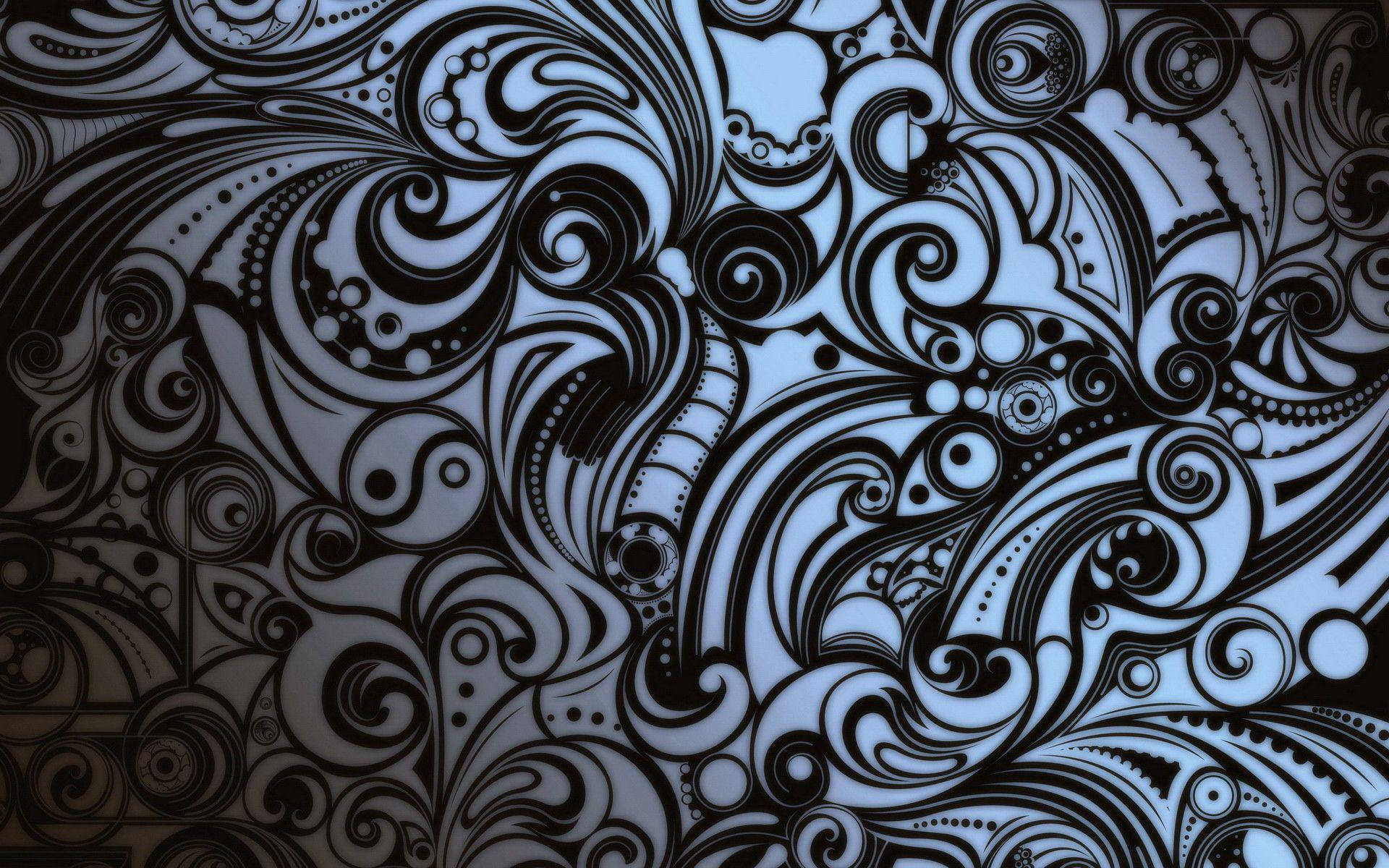 Abstract Swirls Hd Tattoo