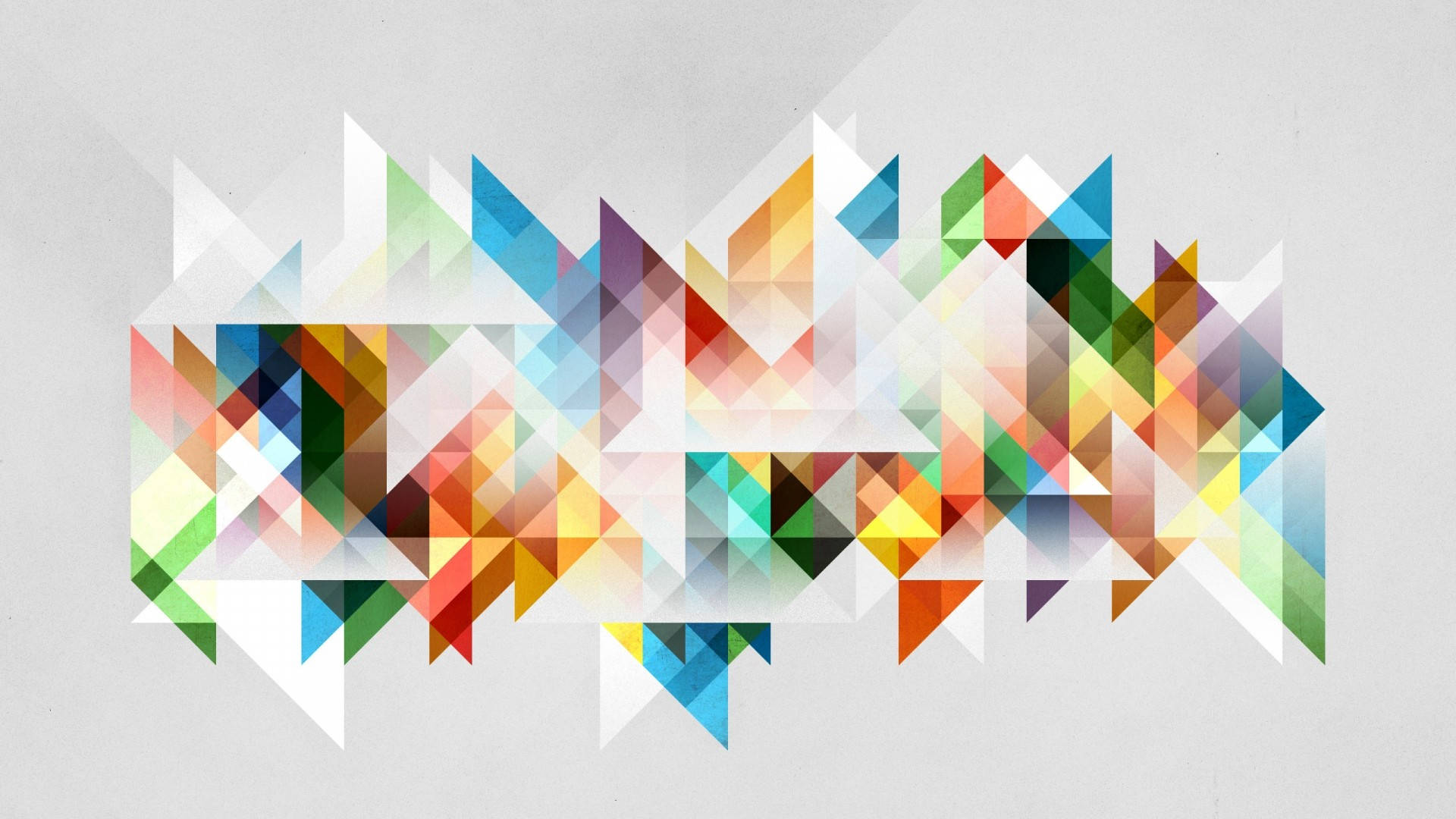 Abstract Triangle Mosaic 1080p Hd Desktop Background