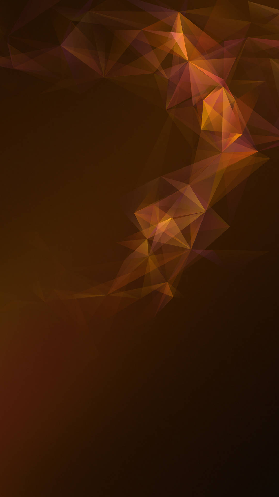 Abstract Triangles Galaxy S10 Background