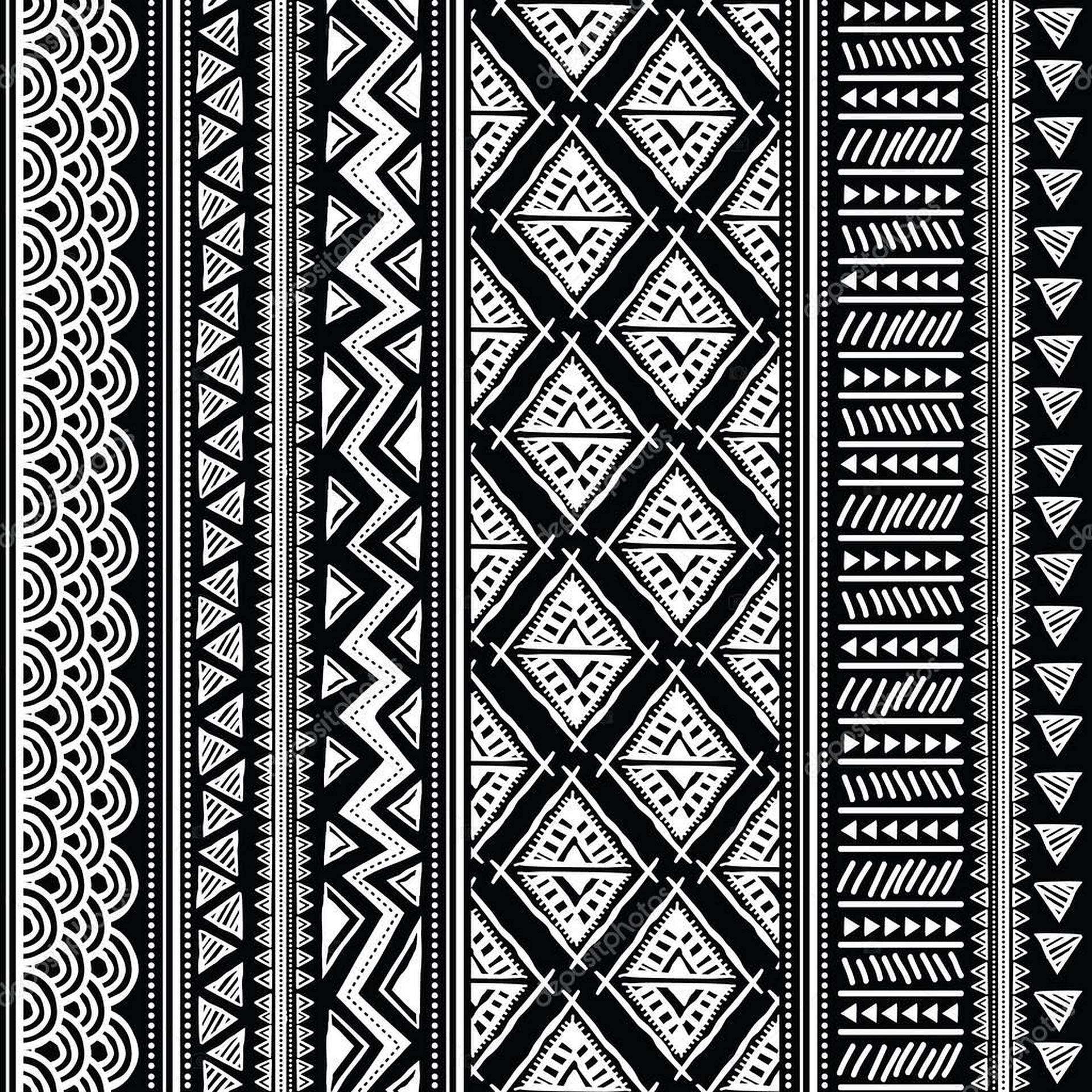 Abstract Tribal Patterns Background