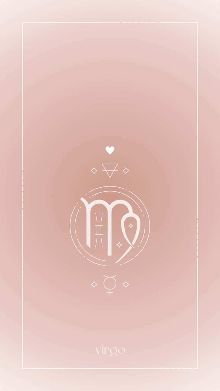 Abstract Virgo Art Wrapped Around A Rose