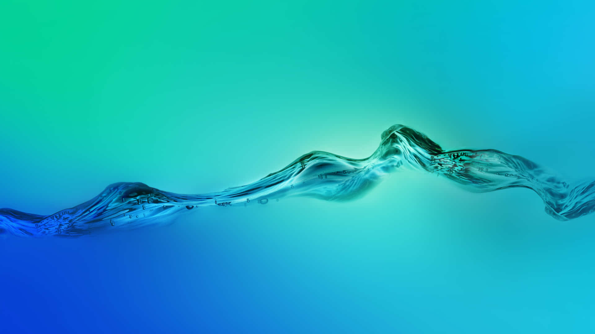 Abstract Water Wave Gradient Background Background