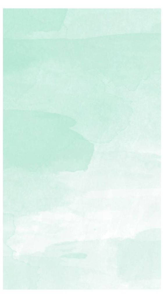 Abstract Watercolor Mint Green Iphone Background