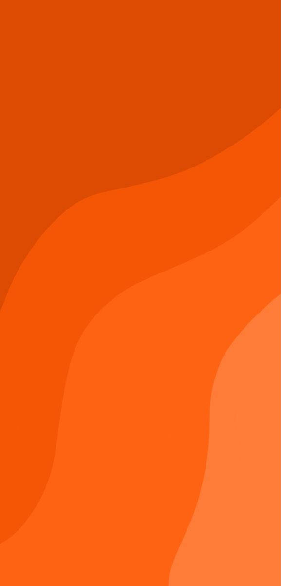 Abstract Waves Orange Phone Background