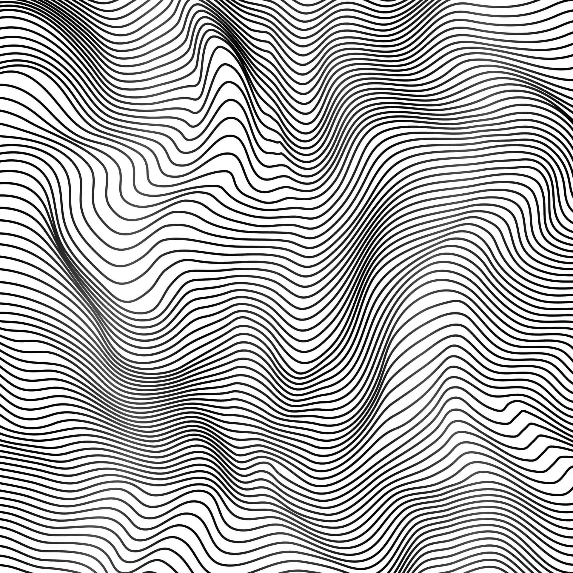 Abstract_ Wavy_ Lines_ Pattern Background
