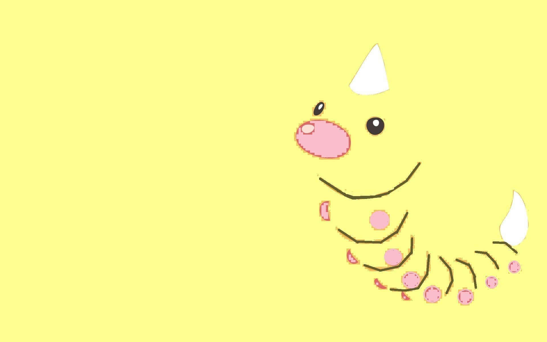 Abstract Weedle Artwork Background