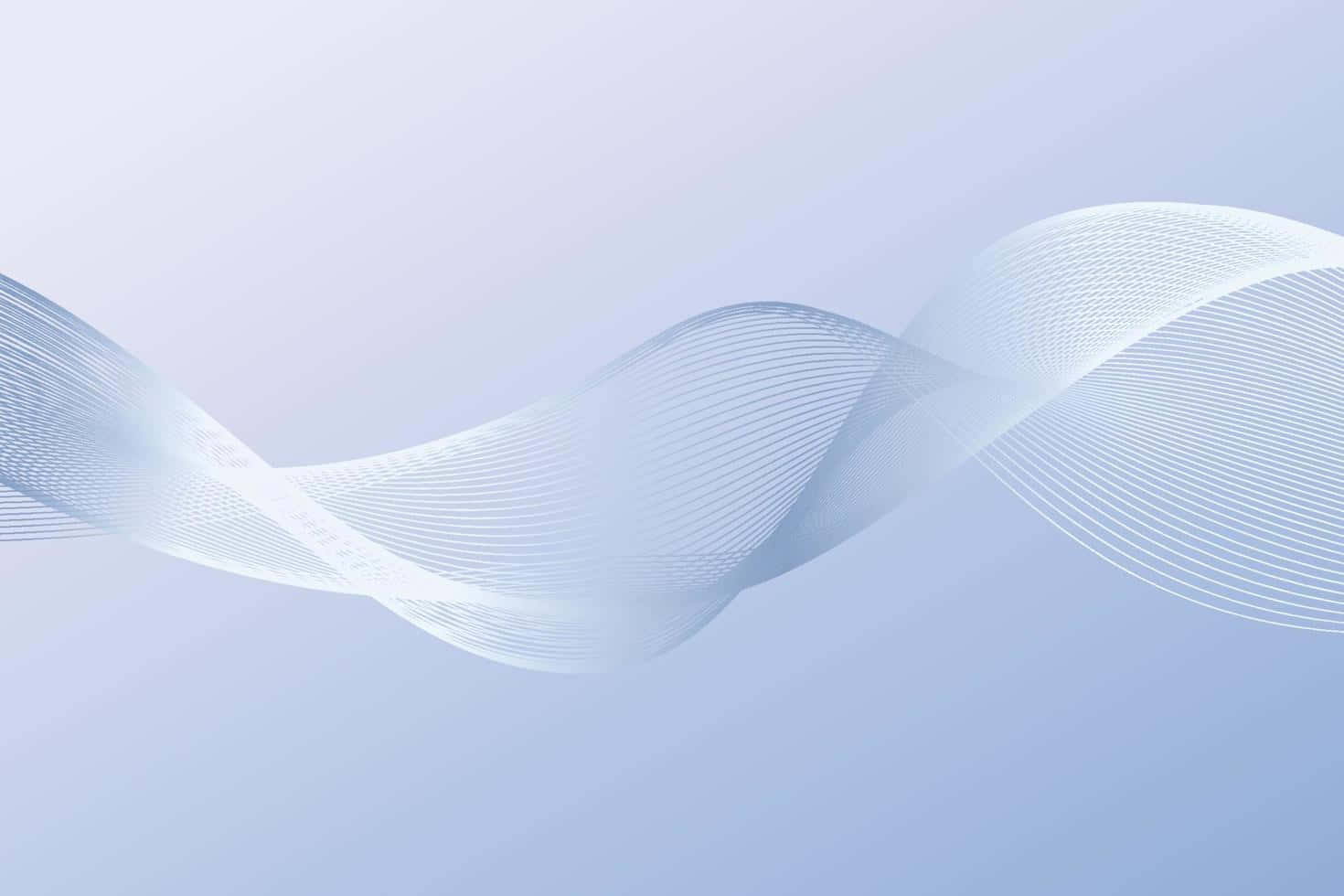 Abstract White Wave Pattern Background