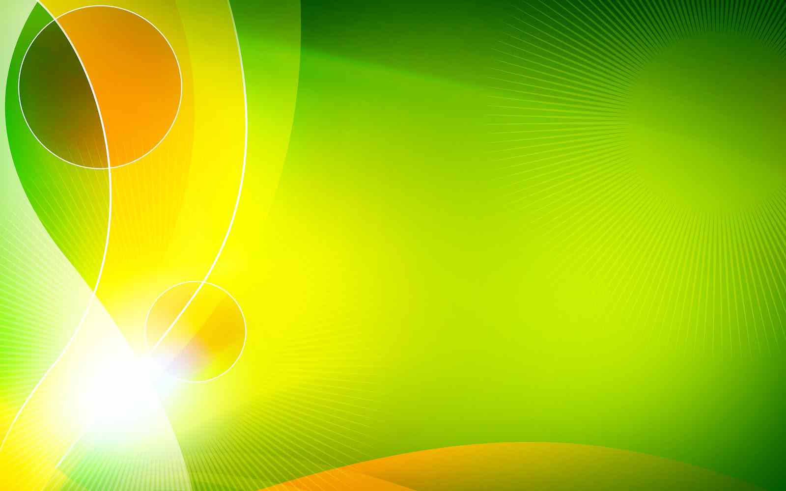 Abstract Yellow Green Background