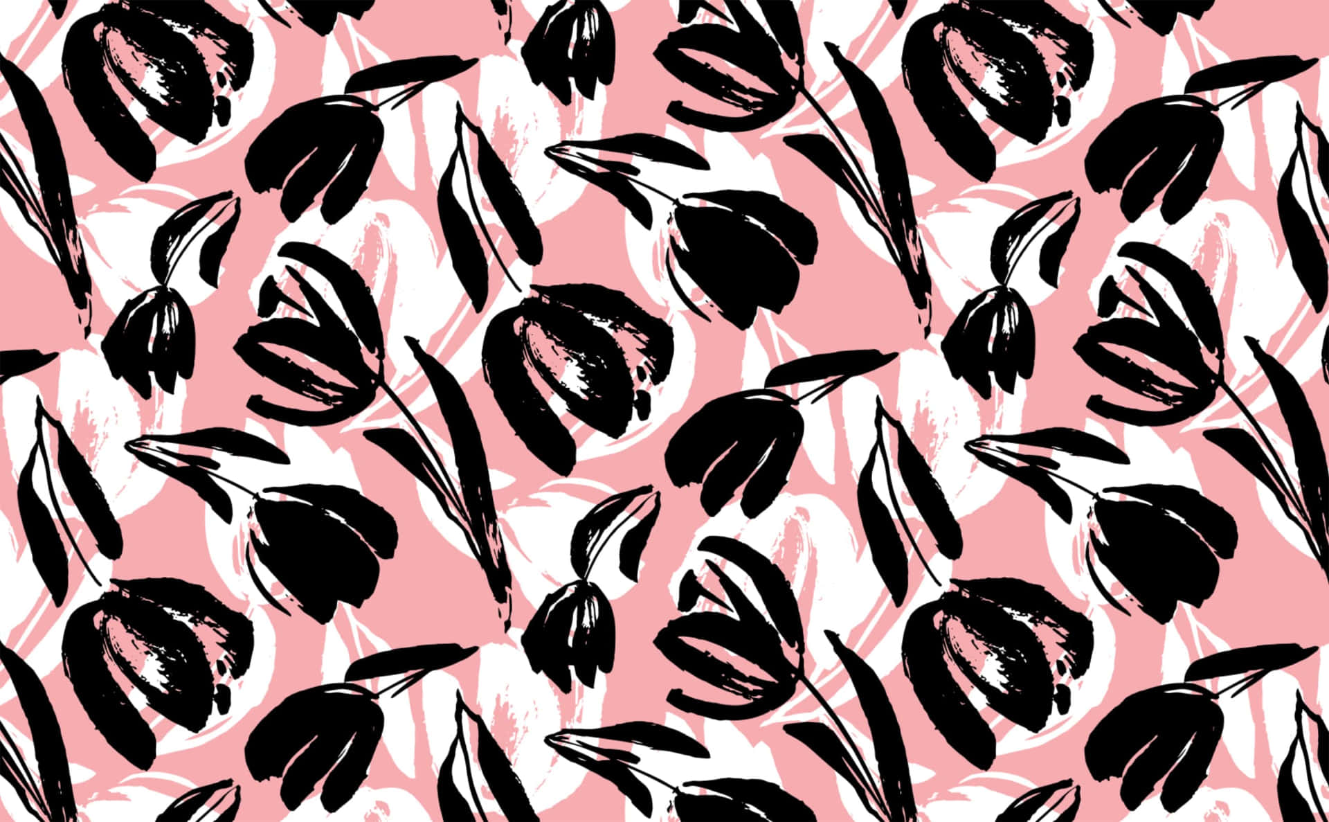 Abstraction Of Color In Pink, Black, And White Background