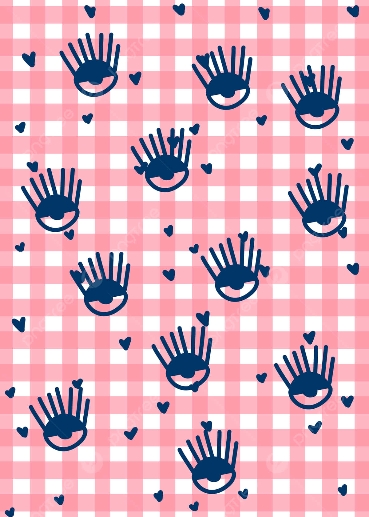 Absurd Blue Eye Art Background