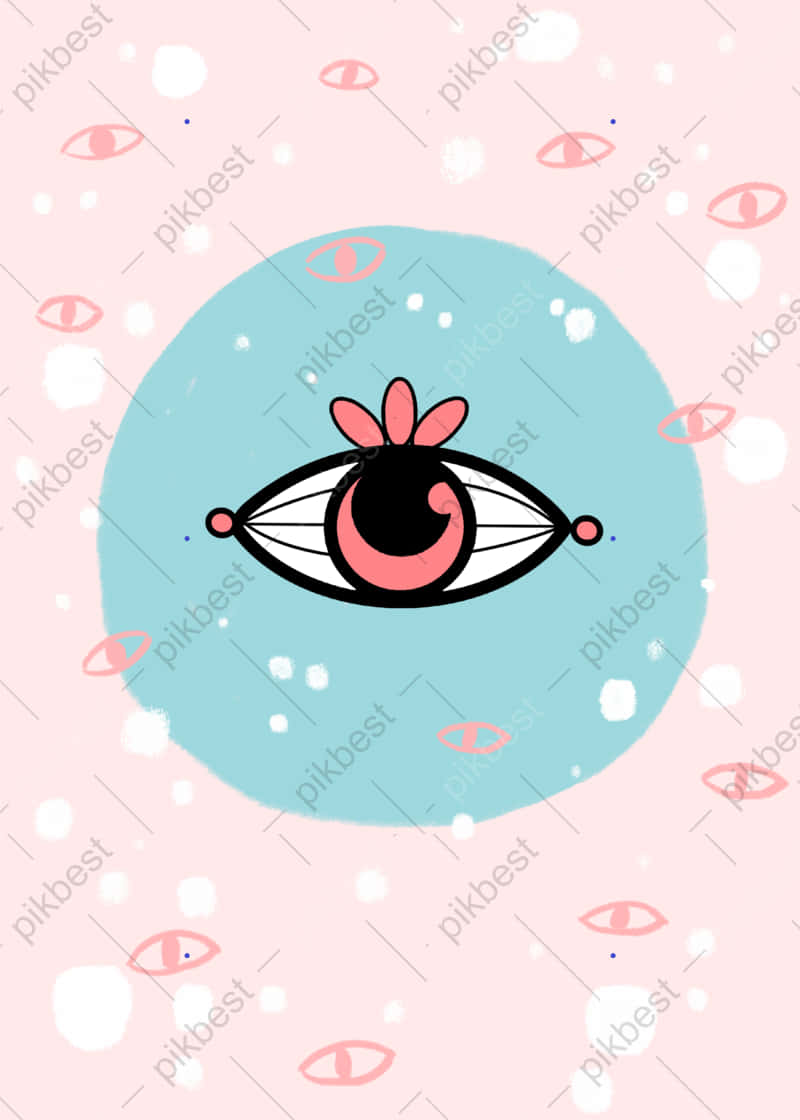 Absurd Eye With Leaves