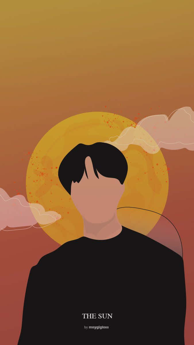 Absurd Man In Sun Background