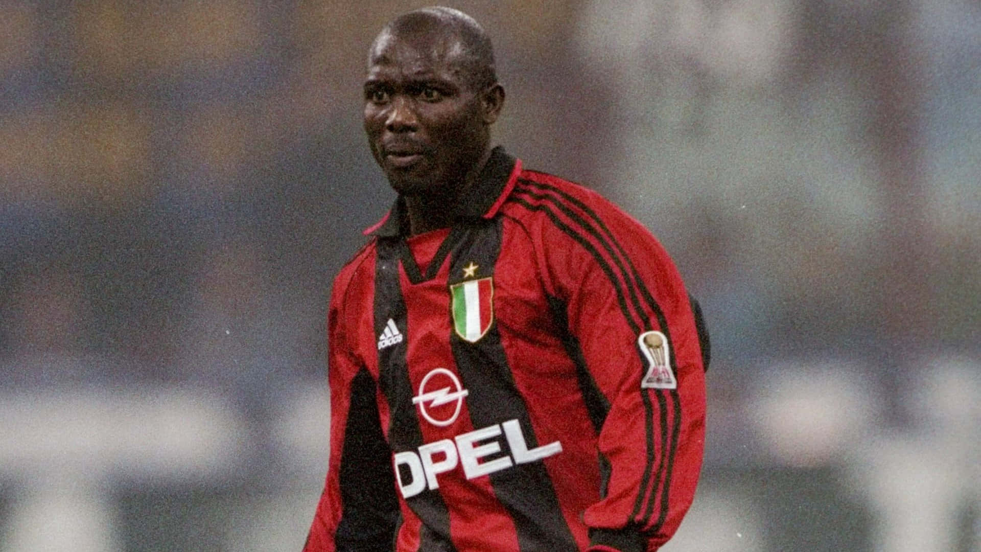 Ac Milan Liberian Footballer George Weah