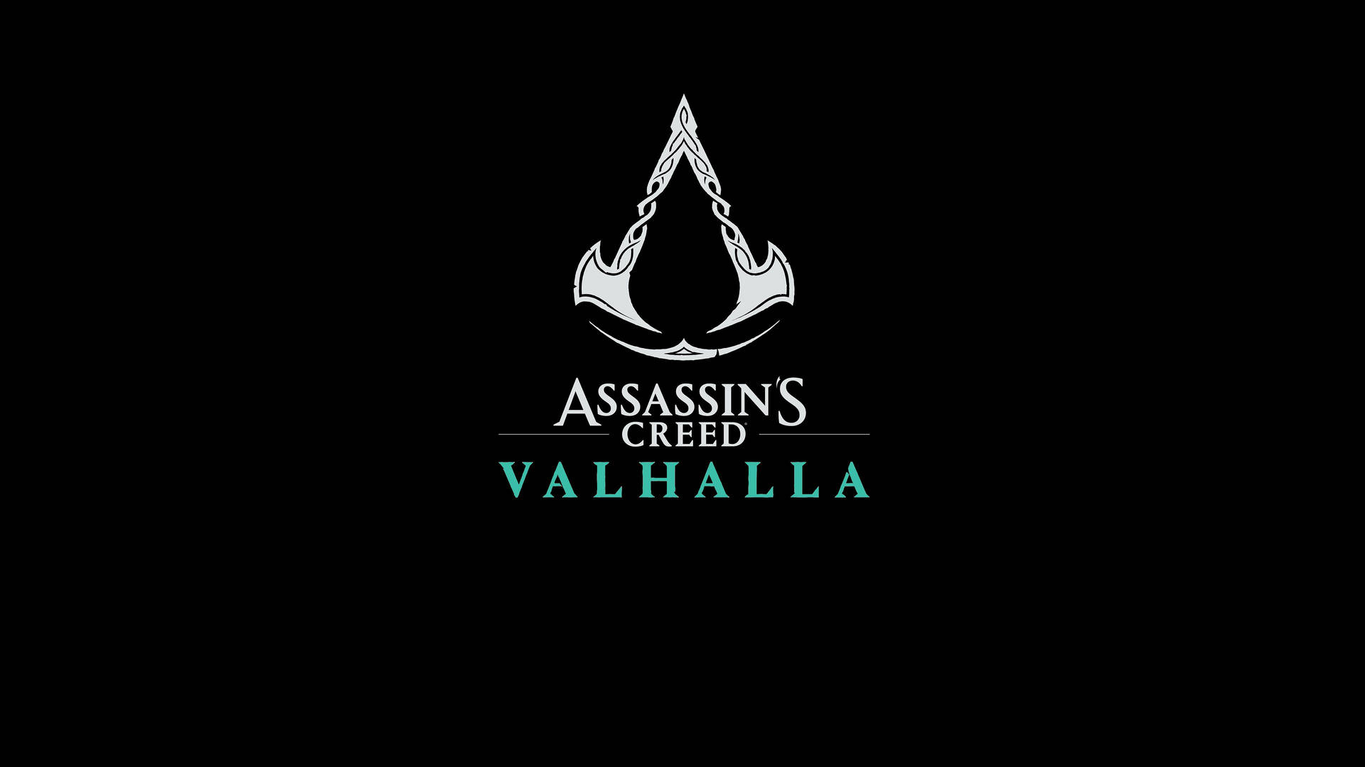Ac Valhalla Video Game Logo Background