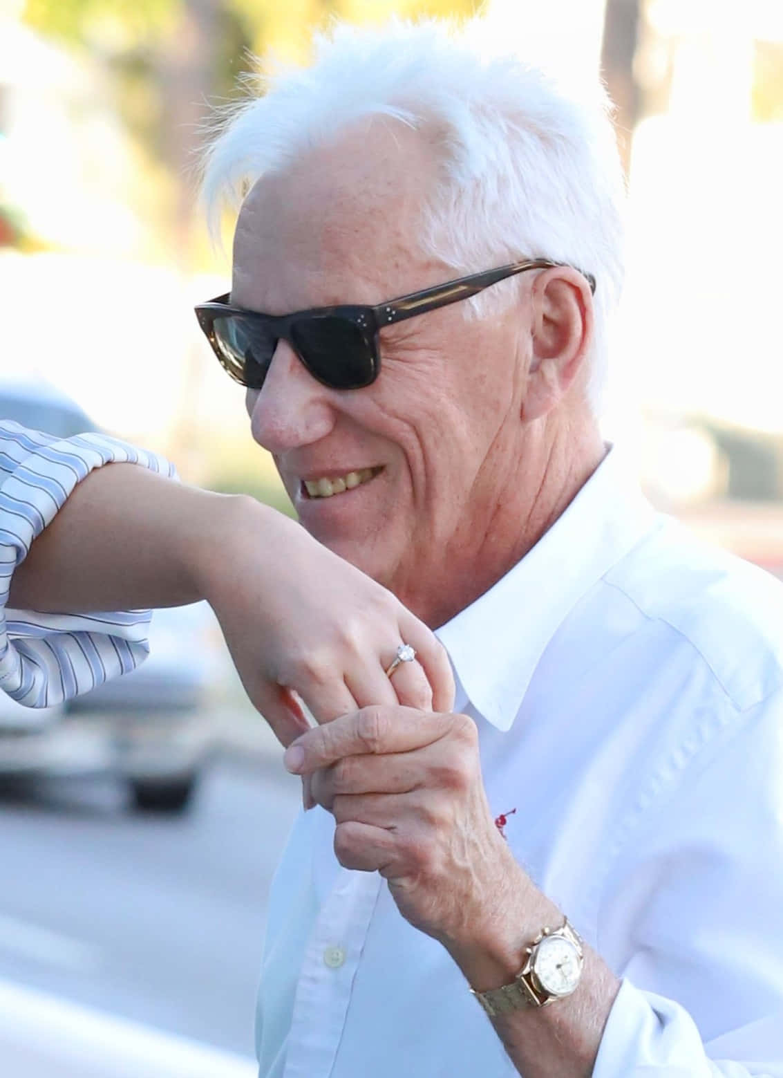 Academy Award-winning Actor James Woods In 2019. Background