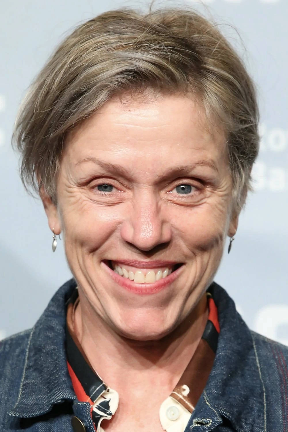 Academy Award-winning Actress Frances Mcdormand At The 2017 Toronto International Film Festival. Background