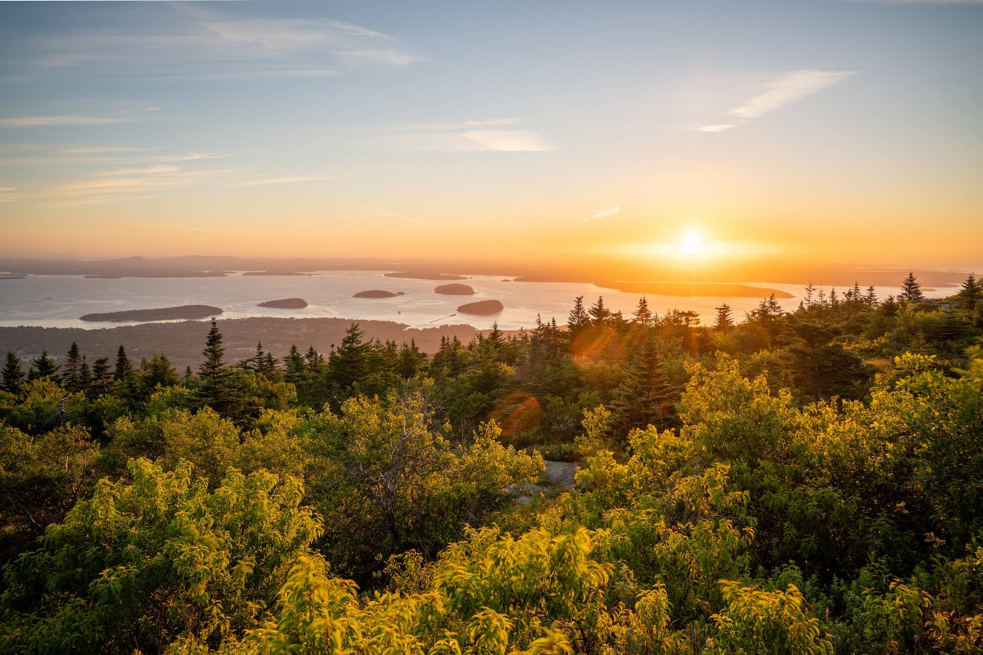 Acadia National Park Cadillac Mountain