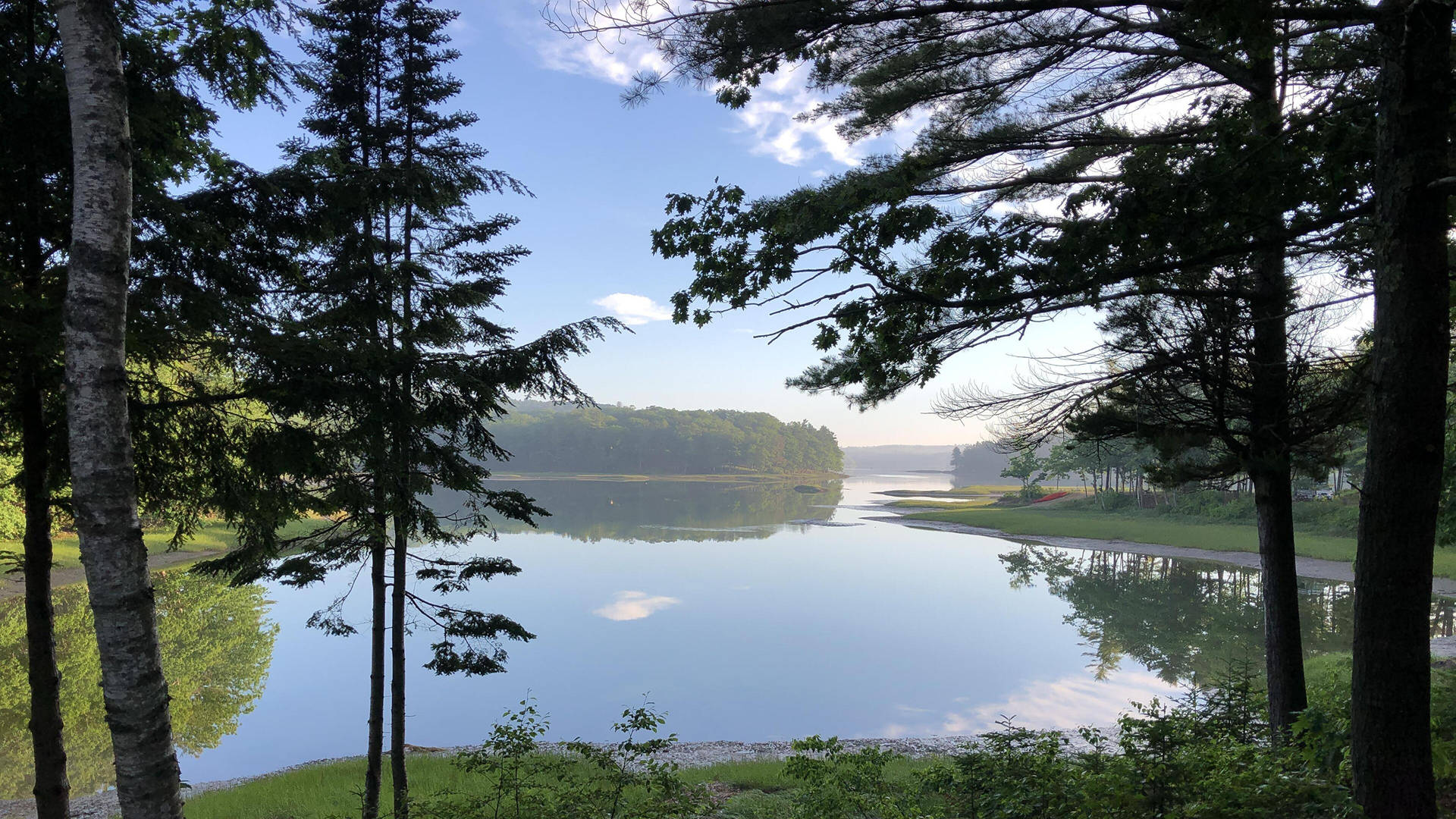 Acadia National Park Calm Lake