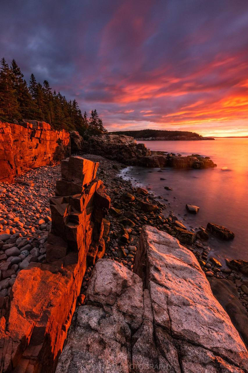 Acadia National Park Golden Hour