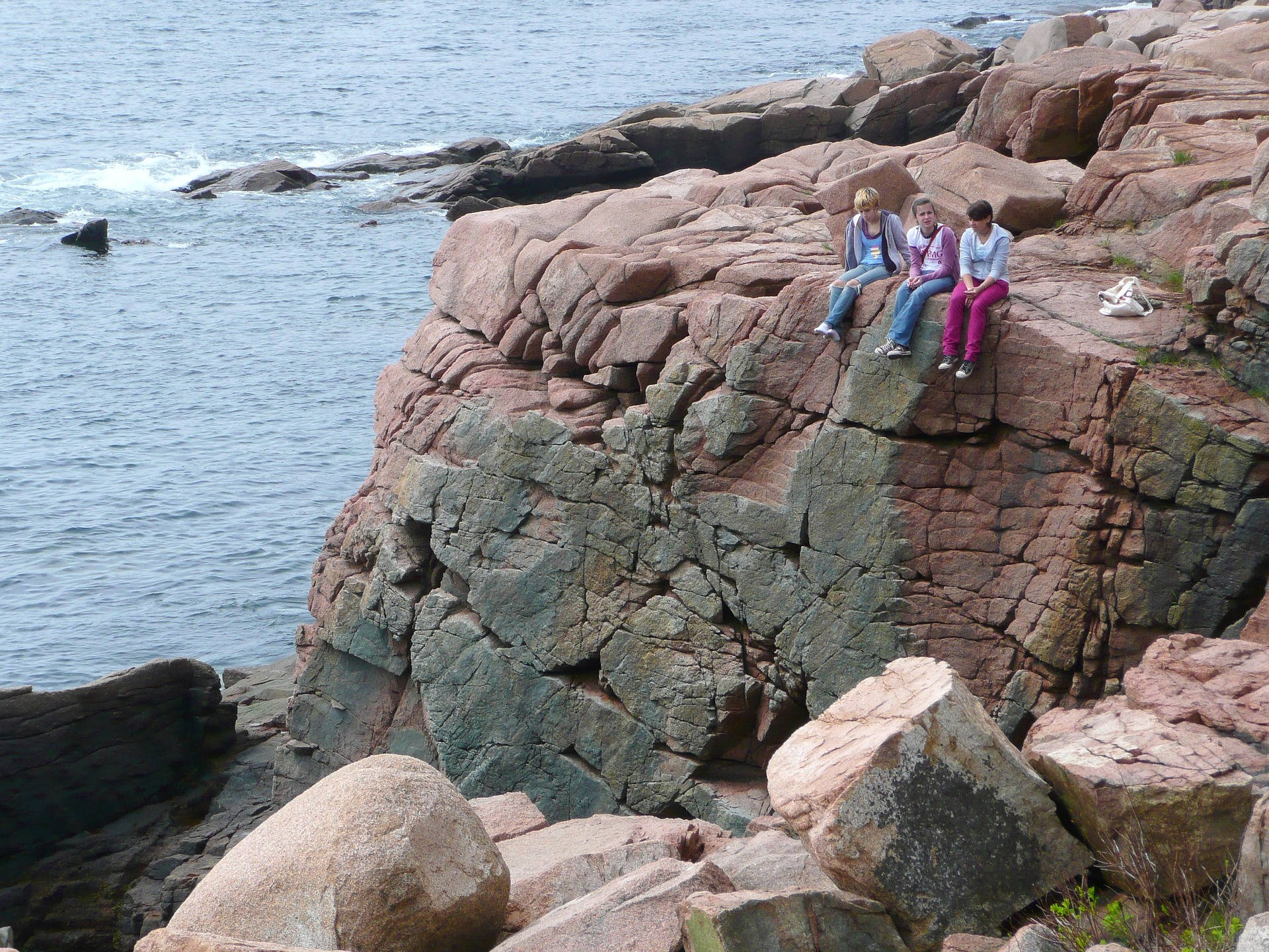 Acadia National Park Granite Cliffs