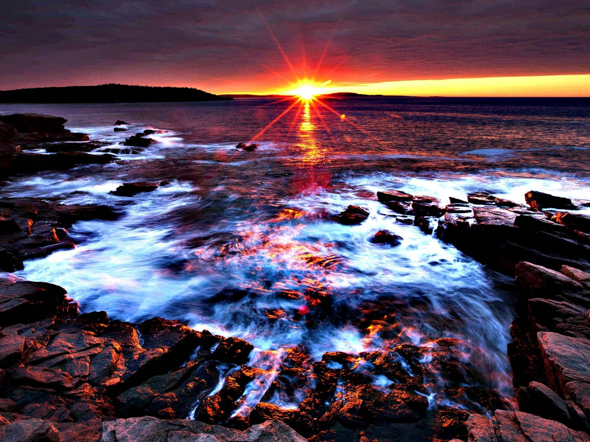 Acadia National Park Sunset